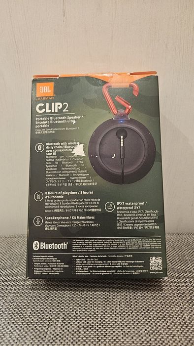 JBL Clip 2 – przenośny głośnik Bluetooth