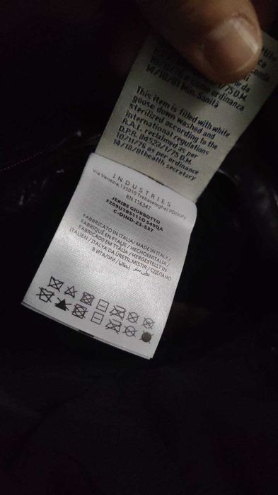 Зимова куртка Moncler (оригінал) Madeira Hooded Short Down Jacket