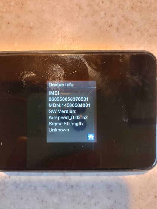 4G мобільный  Wi-Fi роутера Verizon Airspeed Mobile Hotspot модель ASMHS01