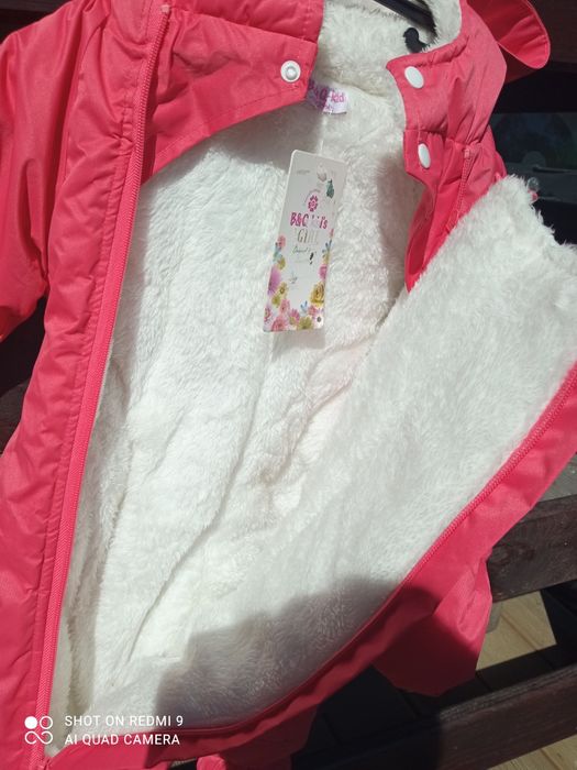 Kombinezon zimowy . Nowy 68-74 .