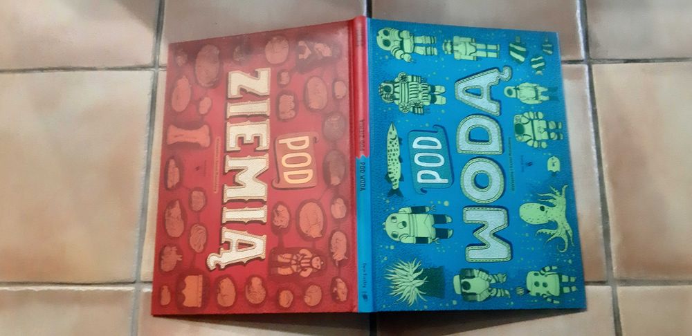 Sprzedam książkę dla dzieci pt. "Pod ziemią , pod wodą"