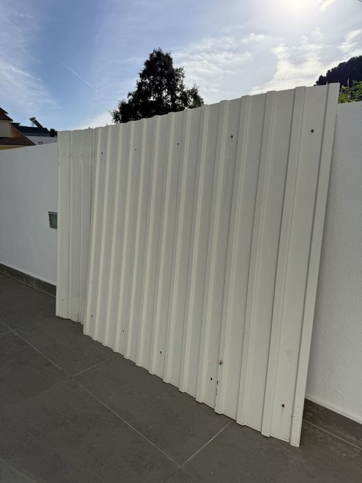 Chapa vedação Branca