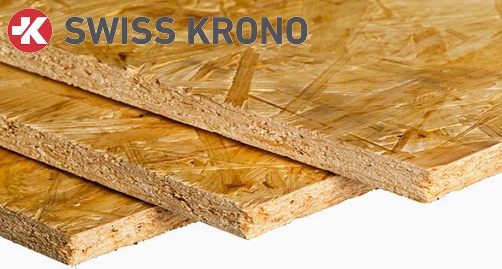 Плита ОСБ, OSB-3  Кроно 9 мм х 1,25 х 2,50 м