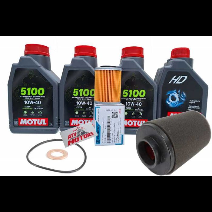 Zestaw serwisowy GOES filtr, olej MOTUL do TERROX 400 500
