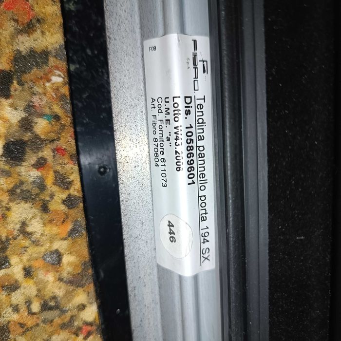 OKAZYJNIE FIAT CROMA tapicerka boczki kpl.