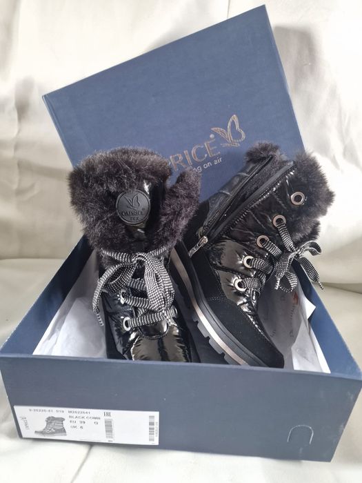 Buty ocieplane Caprice EU 39 śniegowce