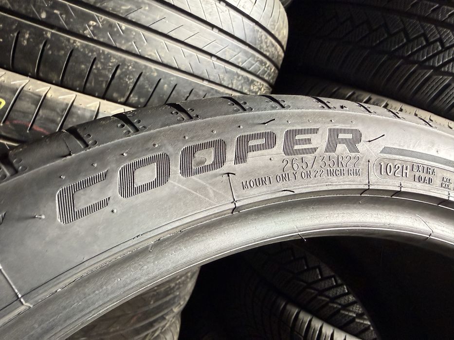 Літні шини 265/35 R22 Cooper CrossRange MO-S 4шт. 7мм 2023