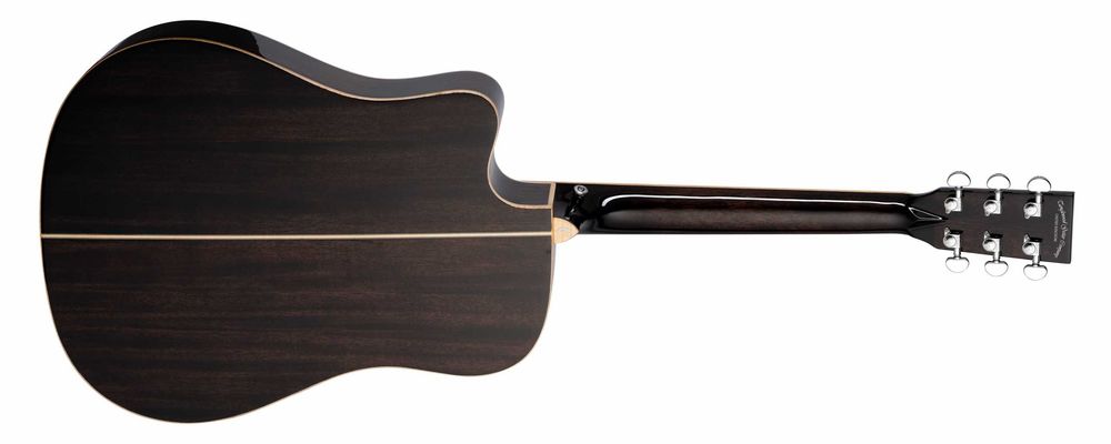 TANGLEWOOD TW5 CE Black Shadow gitara elektroakustyczna  - solid top - lity mahoniowy top
