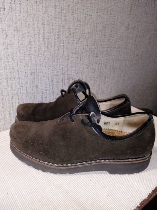 Чоловічі замшеві туфлі