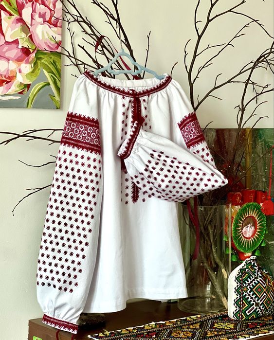 Сорочка вишита Вишиванка покутська  ручна  вишивка