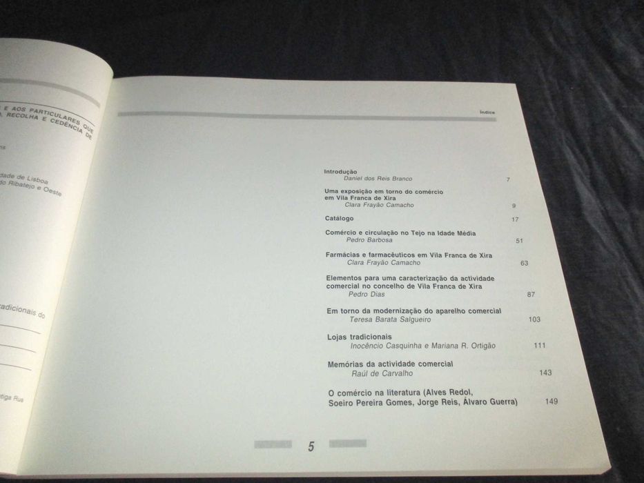 Livro O Comércio em Vila Franca de Xira