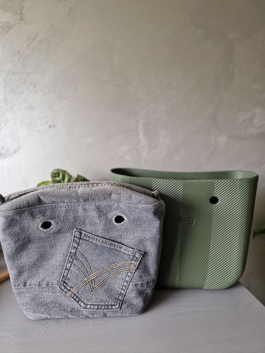 Torebka o bag jodelka military mini organizer jeansowy