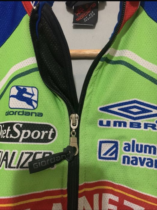 Colete de ciclismo da equipa LA Aluminio Maia Milaneza MSS