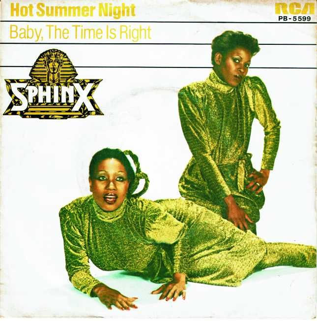 Sphinx – Hot Summer Night - 1978 - 7" 45 Rpm