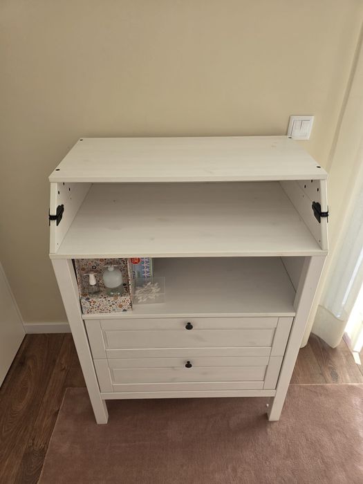 Trocador Fraldas/Cómoda IKEA SUNDVIK e Móvel de Arrumação p/Brinquedos