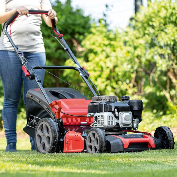 Газонокосарка бензинова MS175-51 scheppach Самохідна