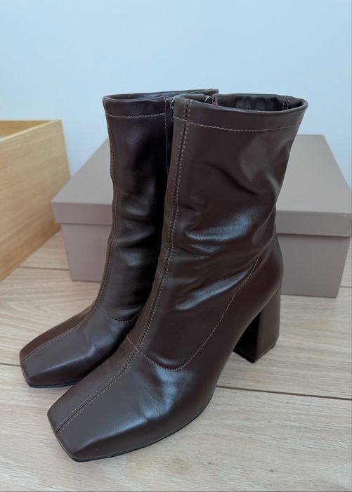 Шкіряні шоколадні ботильйони Siena