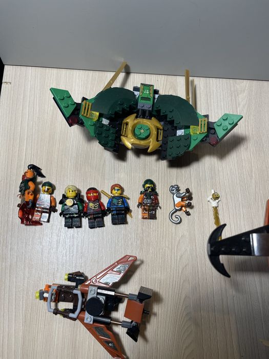 ナレッジ まとめ売り Набор фигурок человечков ниндзяго на мотоциклах 8шт figures sets