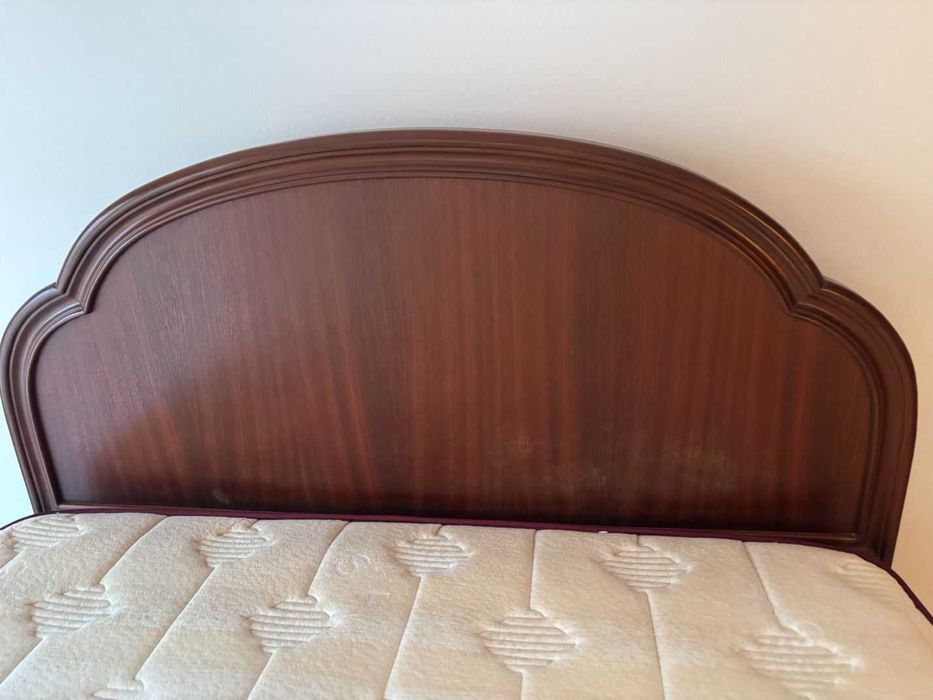 Cama Madeira Maciça + Colchão/Estrado
