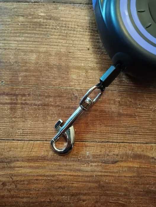 Smycz automatyczna 5m 15kg FIOLETOWA