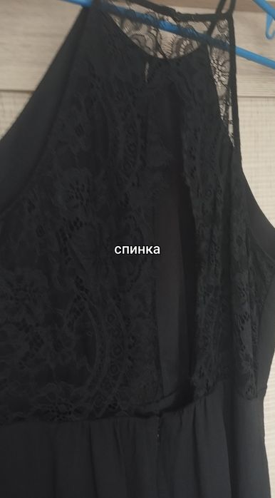 Вечернее платье черное