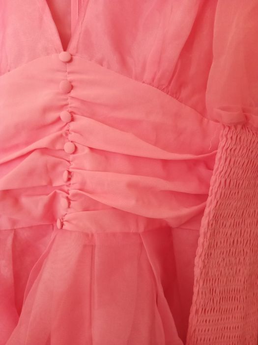 Vestido lindo de cerimónia, rosa tamanho S marca Sugar Thrills