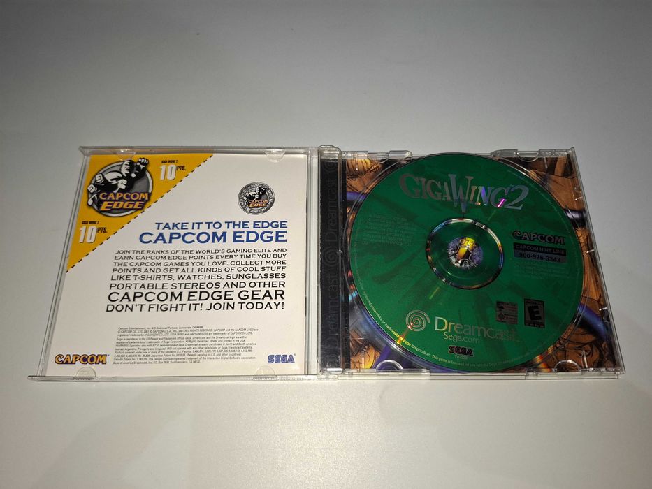 Giga Wing 2 Gigawing 2 [NTSC-U] Sega Dreamcast DC