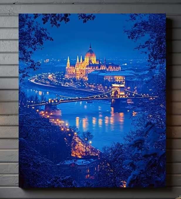 Obraz na płótnie noc