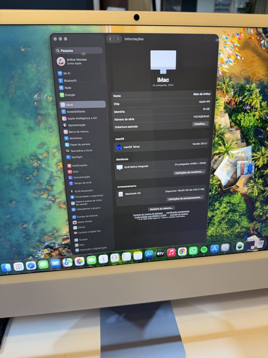 IMac 24” 2024, 256Gb, M4