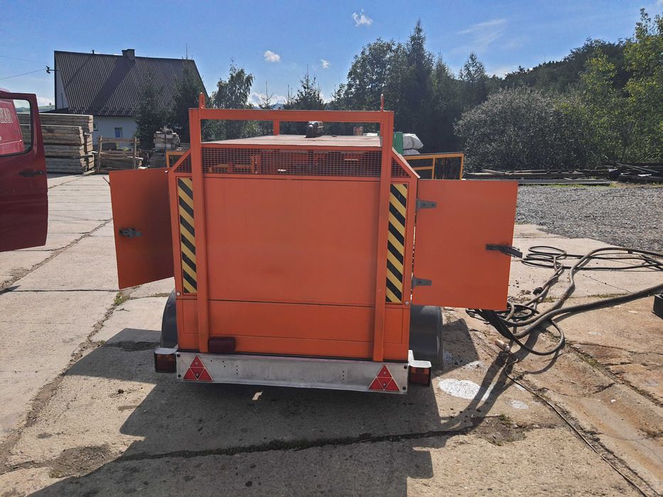 Wiertnica WAMET WPS80 z agregatem hydraulicznym oraz spawarką