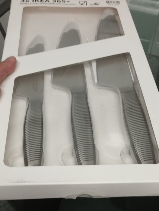 Conjunto de 3 facas chef Ikea 365+