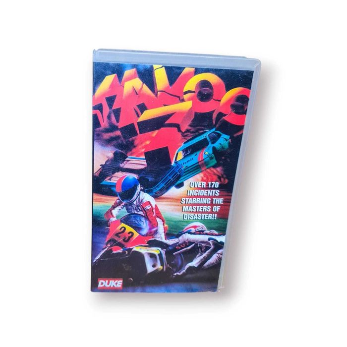 Cassete VHS “Havoc 7” – Duke Video 1987 | Compilação de Acidentes