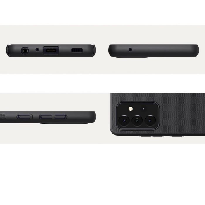Etui Nillkin Frosted Shield Do Samsung Galaxy A72 Black