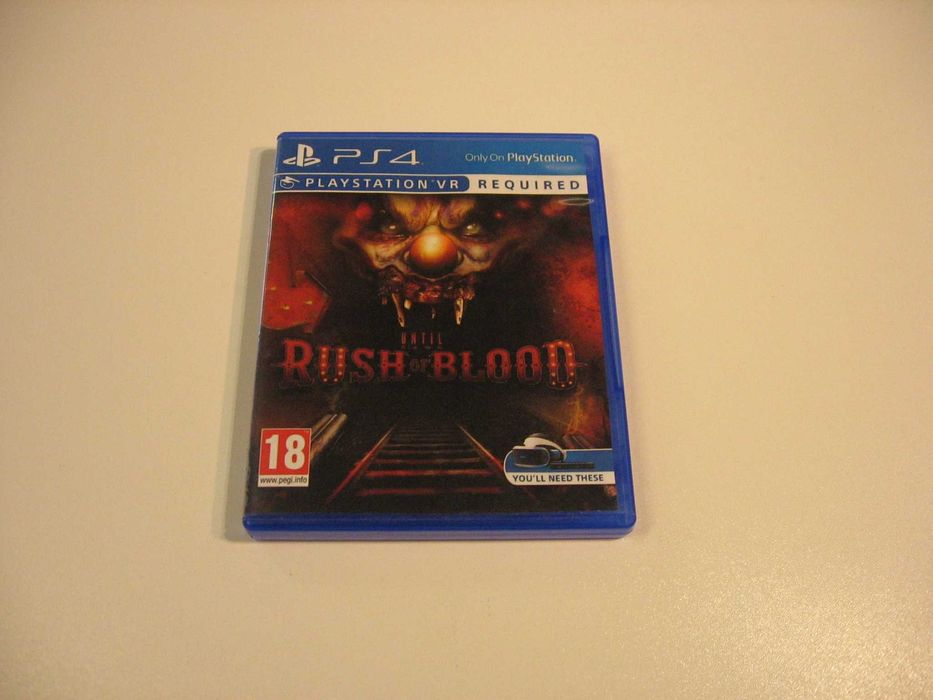 Until Dawn Rush of Blood - GRA Ps4 - Opole 3208