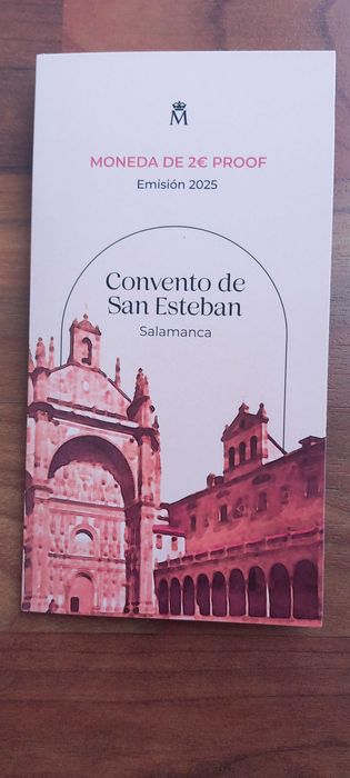 Moeda 2€ Espanha Proof 2025 - Salamanca