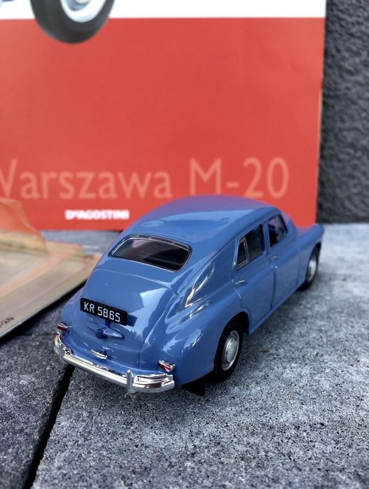 Prospekt - WARSZAWA M20-auta PRL,model,autka,kolekcja,zabytek