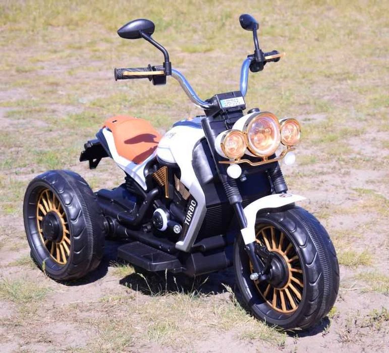BAWIBUS.PL auto motorek MOTOR CHOPPER 3KOŁOWY na akumulator dla dzieci