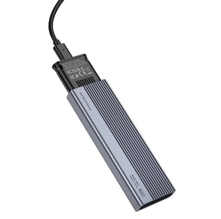 Кишеня для M. 2 SSD Enclosure (USB3.1/6Gbps, 4TB Max) HOCO HB47
