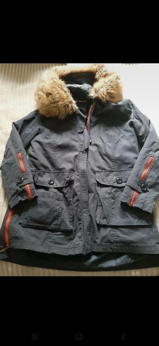 Kurtka parka roz S