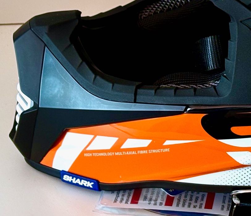 Capacete NOVO Shark Varial Anger Orange (50% DESCONTO) Tamanho M