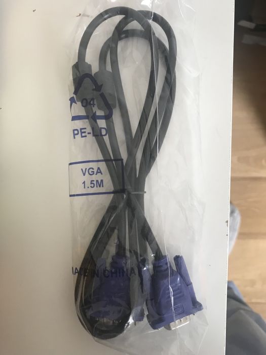 Cabo vga novo a estrear