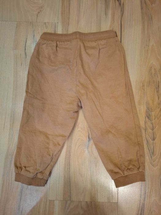 so cute 92 cm brązowe spodnie dresowe dres dresy dziecięce dla dziecka