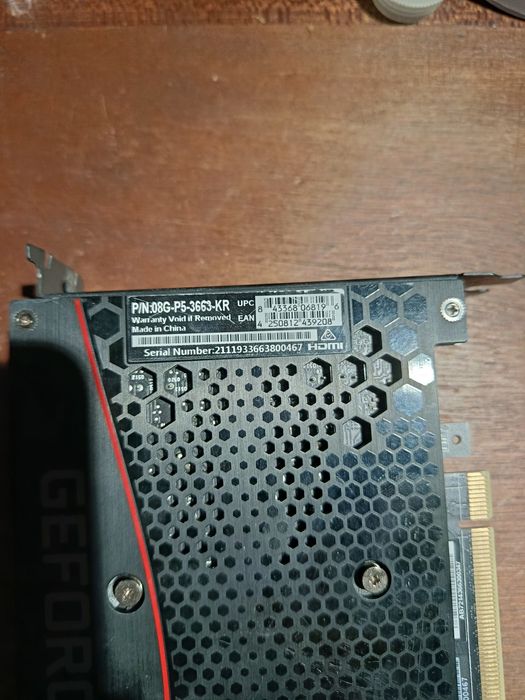 Gráfica Evga 3060ti