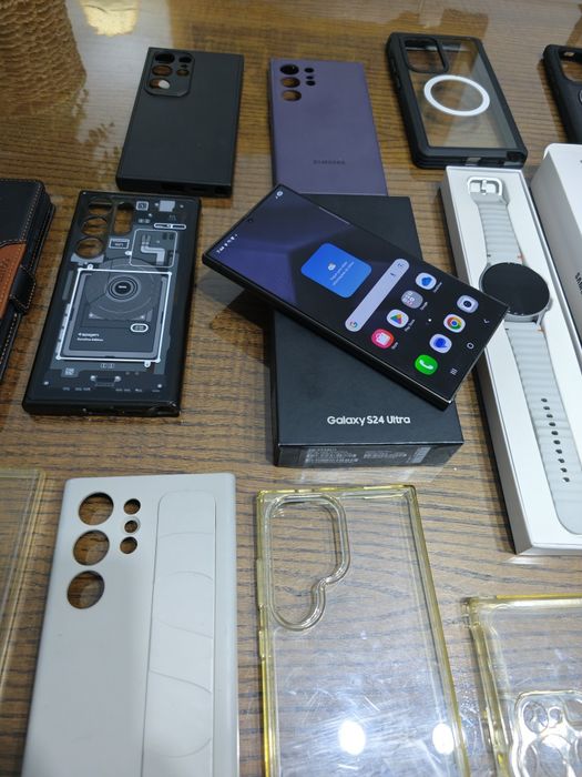 Troco/Vendo Samsung S24 Ultra e Samsung Watch 7 LTE