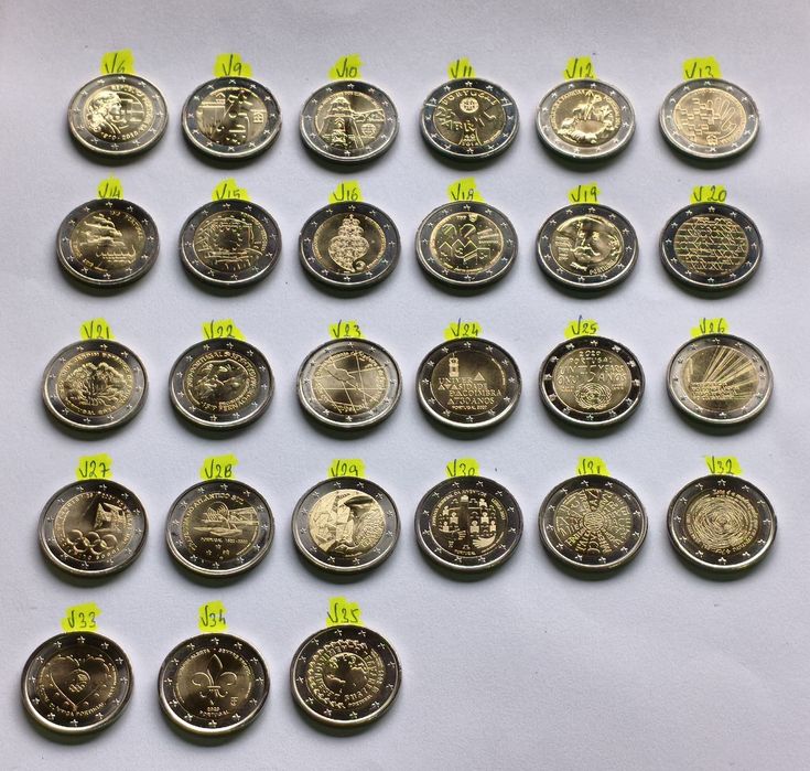 Moedas 2 euros Portugal