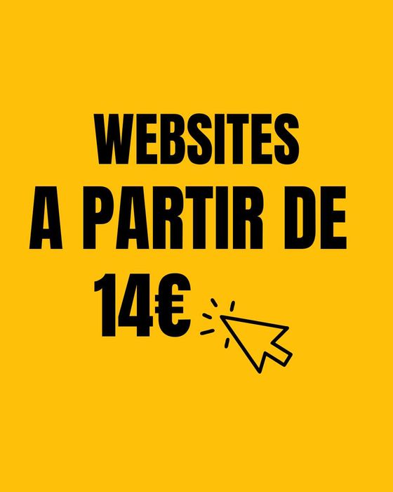 Crio o teu Website Profissional / Landing Page a partir de 14€!