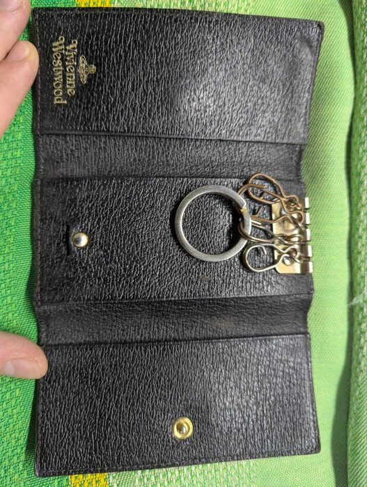 Оригинальная кожаная ключница Vivienne Westwood