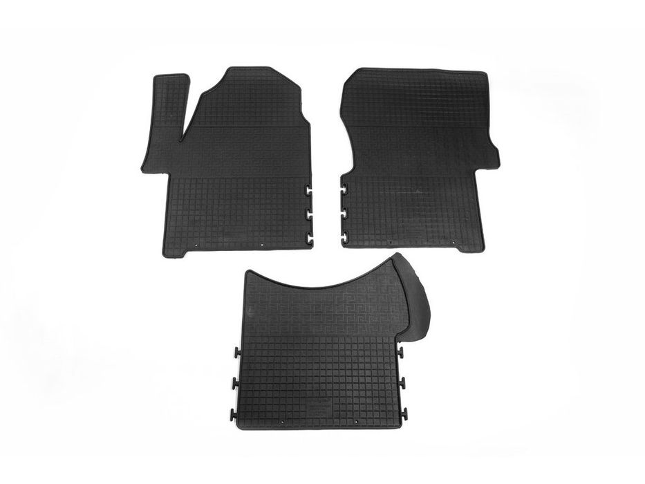 Резиновые коврики Polytep для Mercedes Sprinter W906 2006-2018 (3 шт)