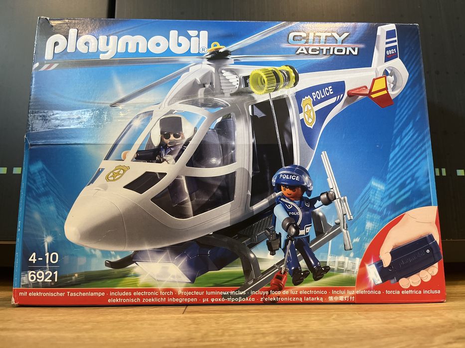 Playnobil 6921- helikopter policyjny z lampką led