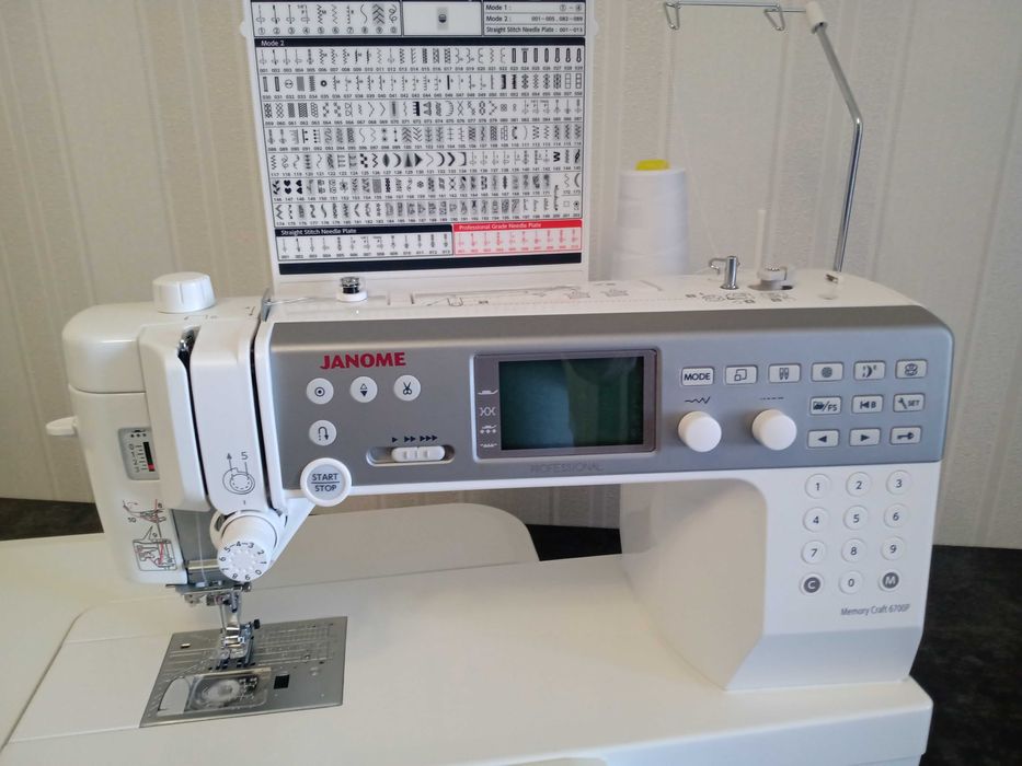 Електронна швейна машина JANOME 6700 P Memory Craft...